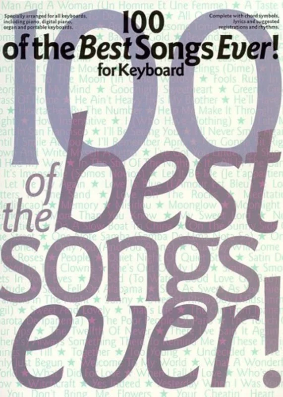 100 Of The Best Songs Ever For Keyboard (Softcover Book)