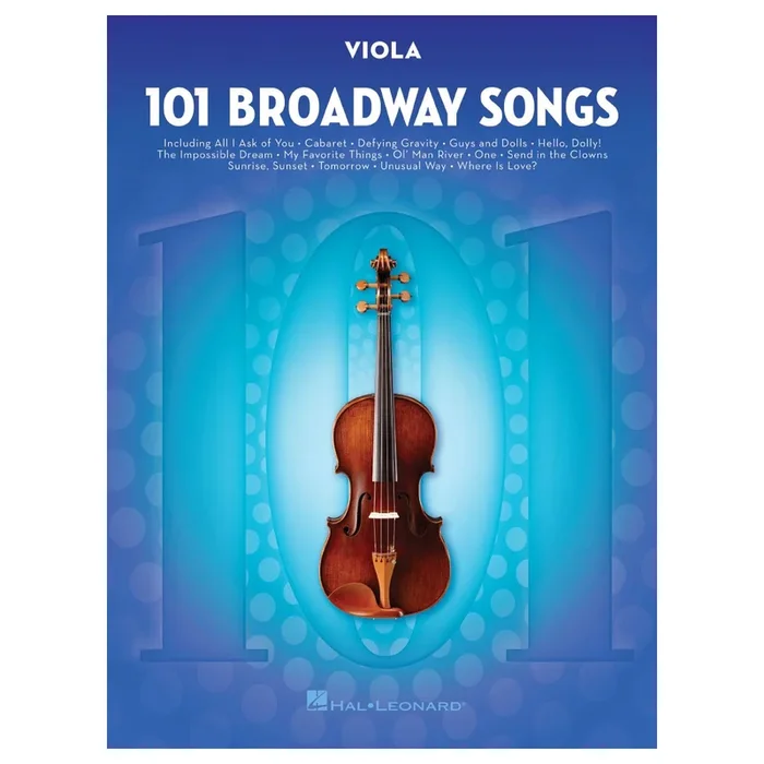 101 Broadway Songs for Viola