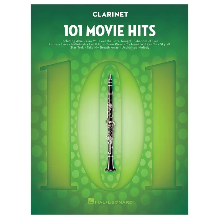 101 Movie Hits for Clarinet