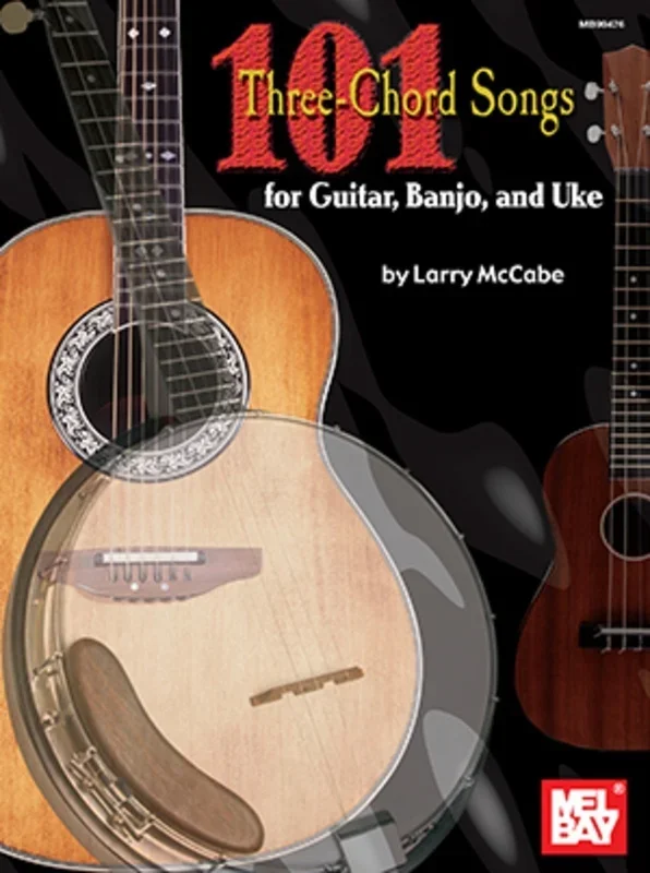 101 Three Chord Songs For Guitar Banjo And Ukulele (Softcover Book)