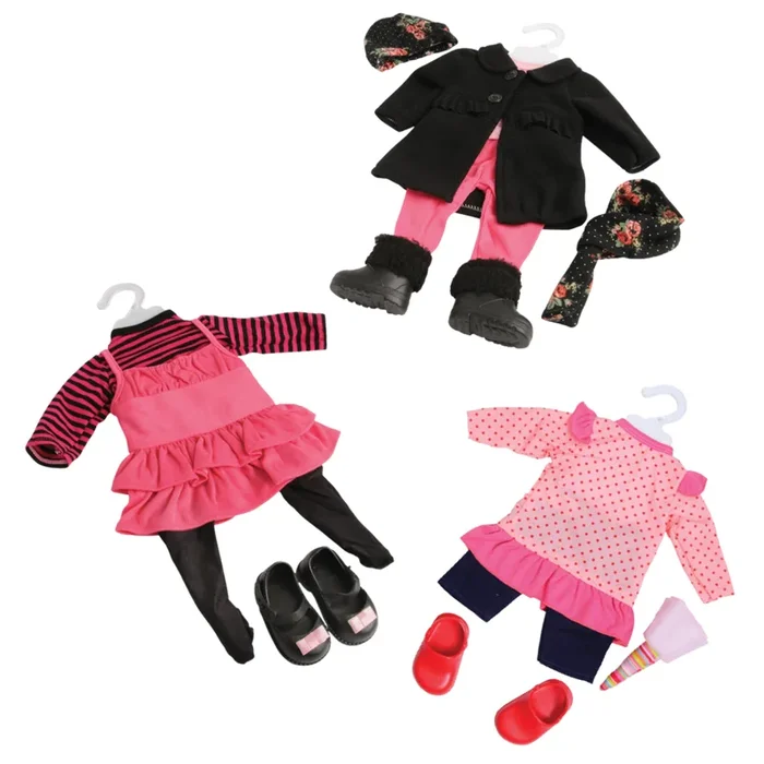 14″-18″ Doll Mix n’ Match Clothes Bundle