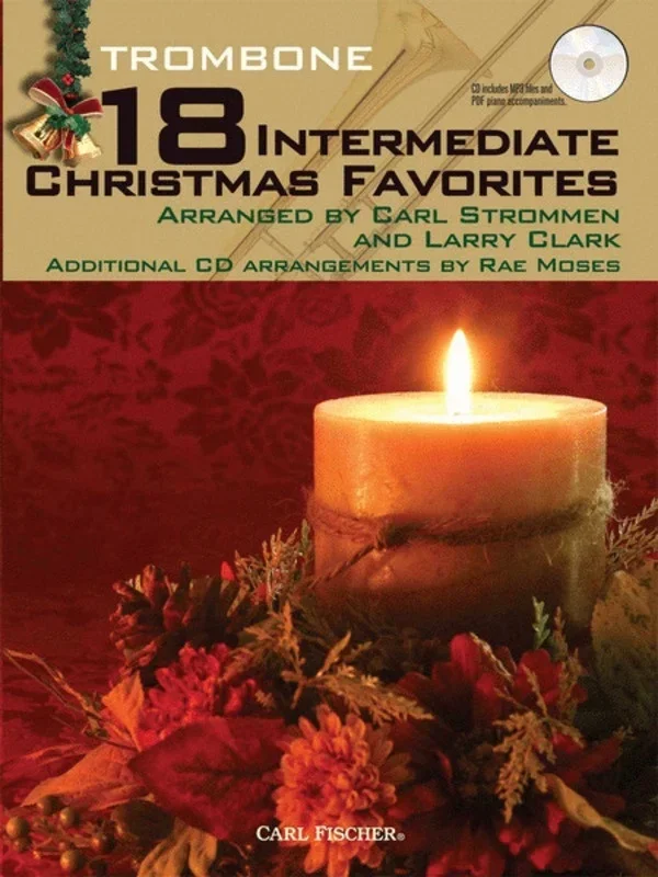 18 Intermediate Christmas Favorites Trombone Book