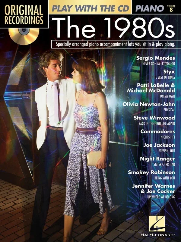 1980s Original Recording Book/CD Piano V8 (Softcover Book/CD)