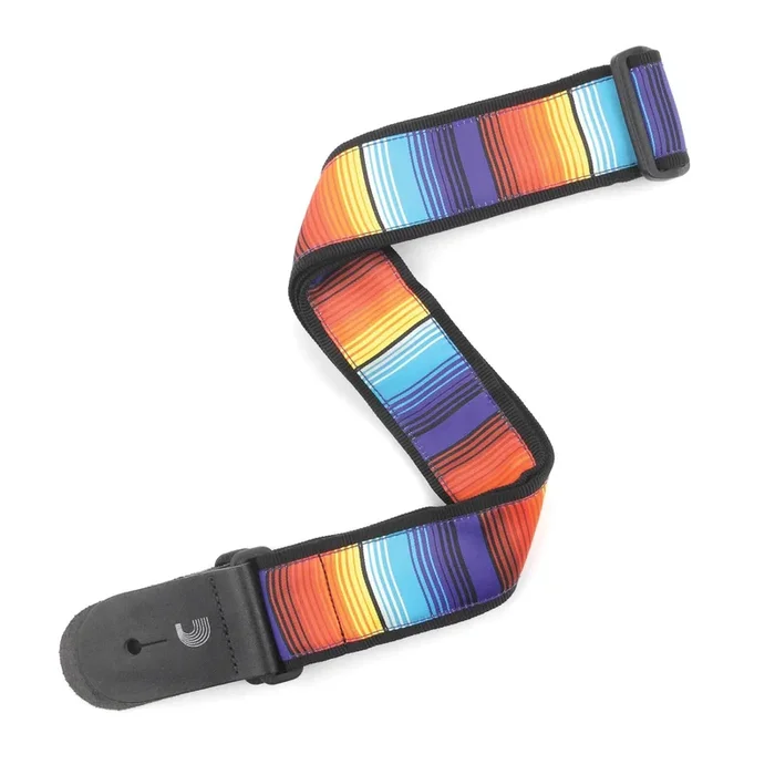 2 Inch Guitar Strap, Latin Blanket Stripe – Traditional, by D’Addario