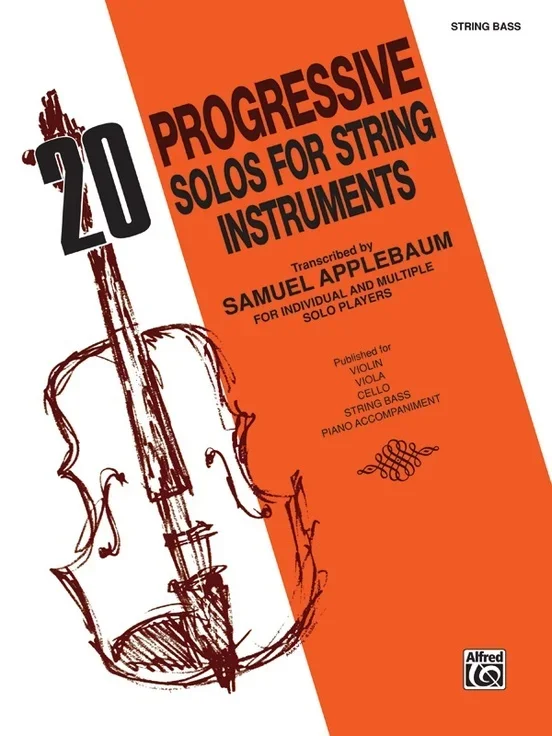 20 Progressive Solos For String Instruments Bass