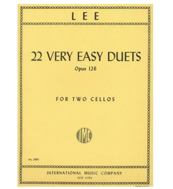 22 Very Easy Duets for Two Cellos – Opus 126