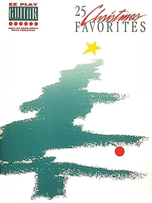25 Christmas Favorites EZ Play Guitar (Softcover Book)