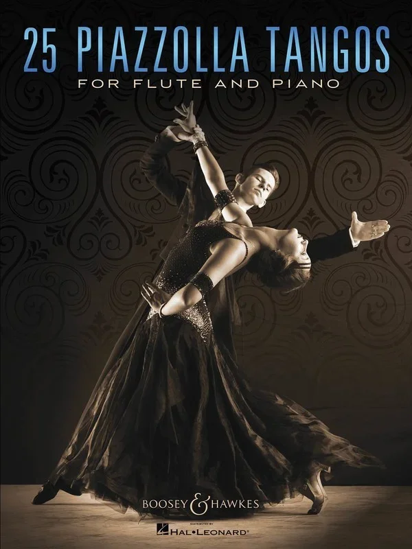25 Piazzolla Tangos Flute/Piano Book