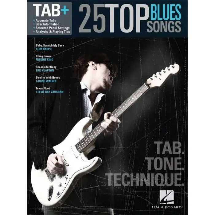 25 Top Blues Songs – Tab. Tone. Technique.