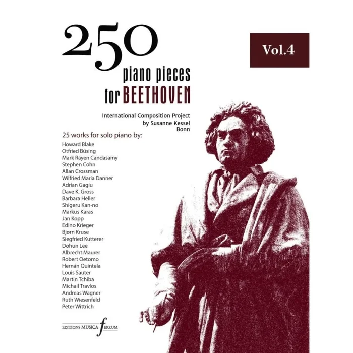250 Piano Pieces For Beethoven – Vol. 4