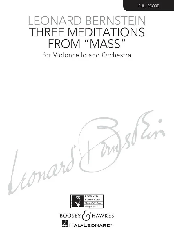 3 Meditations Vc F/Sc
