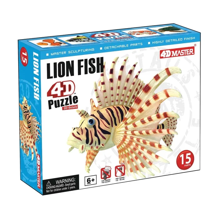 4D Puzzle – Lion Fish
