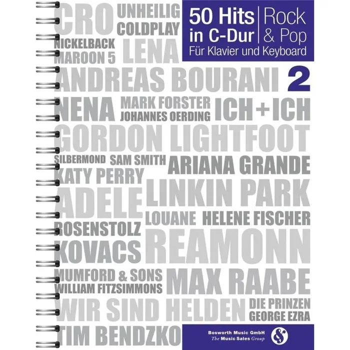 50 Hits in C-Dur: Rock & Pop Band 2