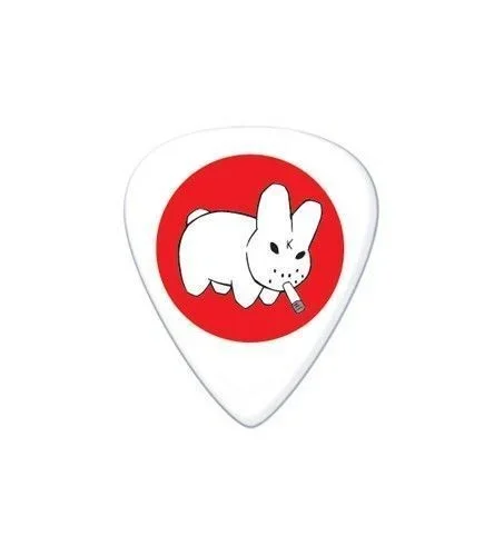 6 x Jim Dunlop FRANK KOZIK Devil Bunny Tortex Wedge Guitar Picks 0.60mm