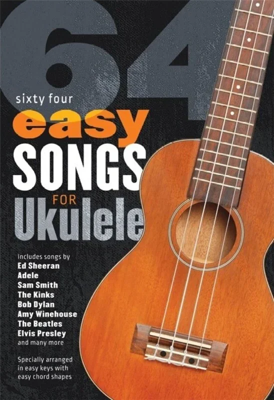 64 Easy Songs For Ukulele (Softcover Book)