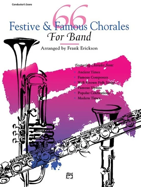 66 Festive And Famous Chorales 2nd Trombone/Baritone Bc