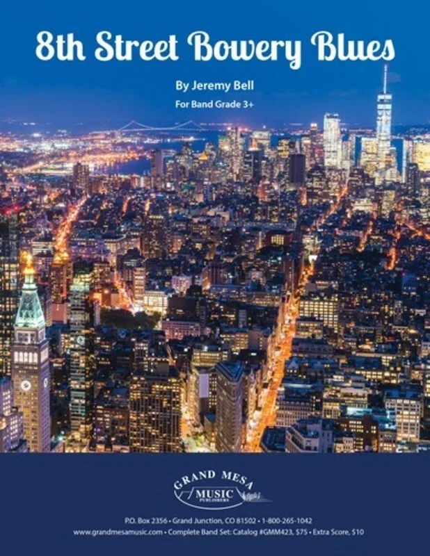8Th Street Bowery Blues Concert Band 3.5 Score/Parts