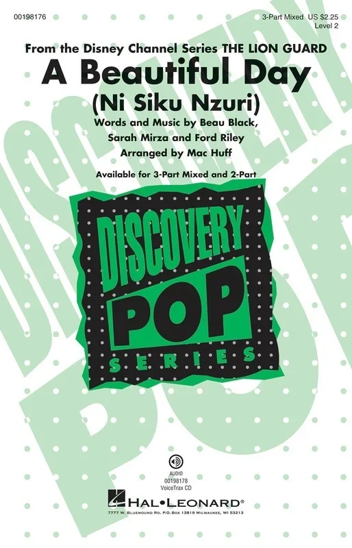A Beautiful Day (Ni Siku Nzuri) 3 Part Mixed