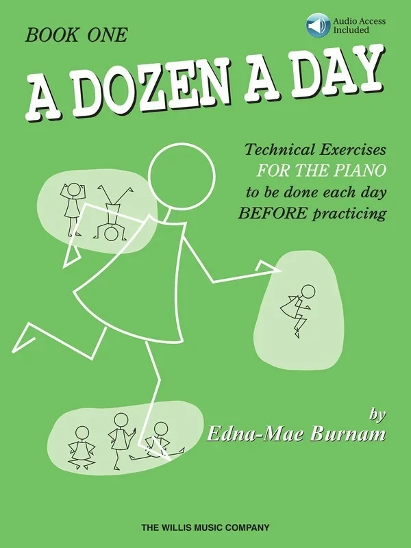 A Dozen A Day Book 1 – Book/Online Audio (Softcover Book/Online Audio)