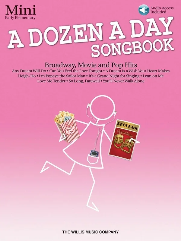 A Dozen A Day Songbook – Mini Book/CD (Softcover Book/CD)