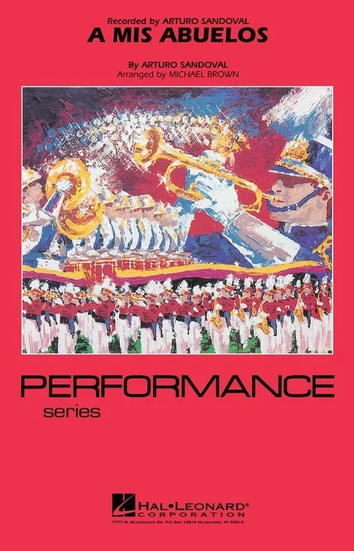 A Mis Abuelos Marching Band 3-4 Score/Parts (Pod) (Music Score/Parts)