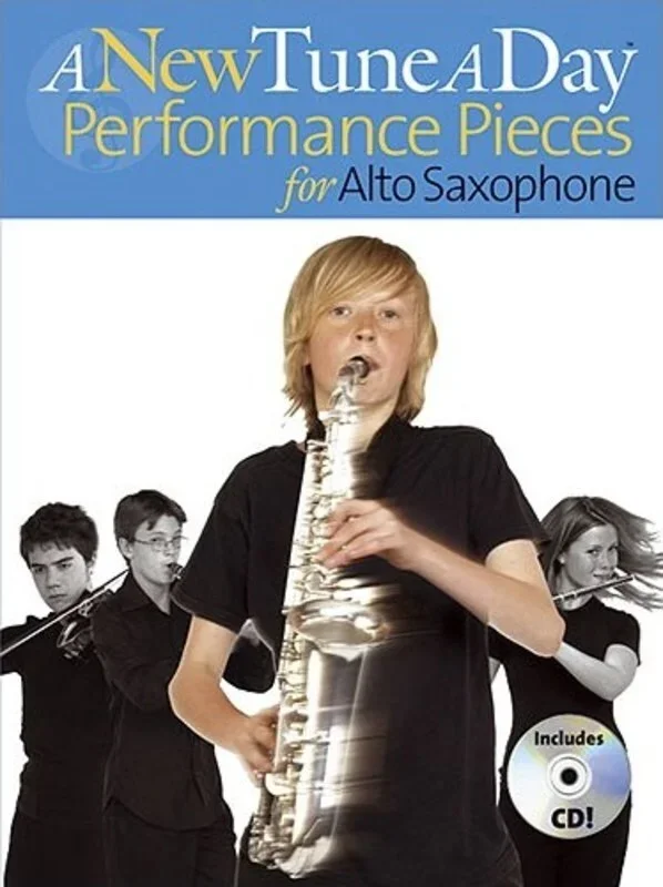 A New Tune A Day Performance Pieces Alto Sax Softcover Book/CD