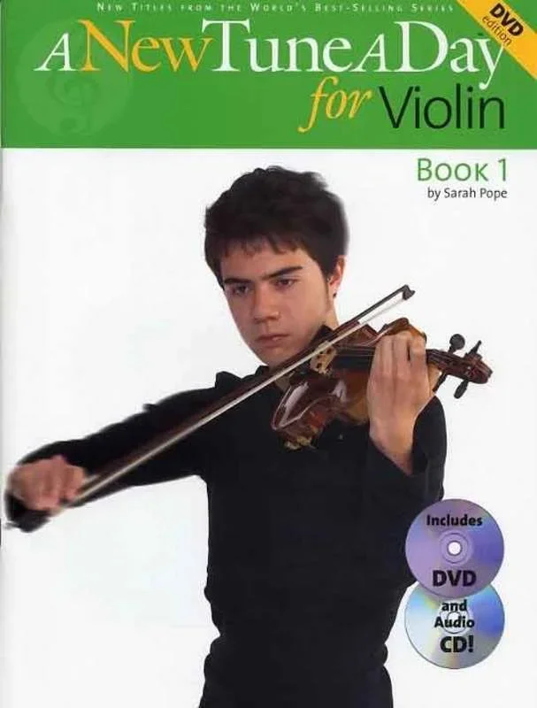 A NEW TUNE A DAY VIOLIN Book 1 Book/CD/DVD