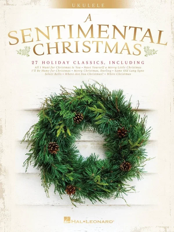 A Sentimental Christmas For Ukulele (Softcover Book)