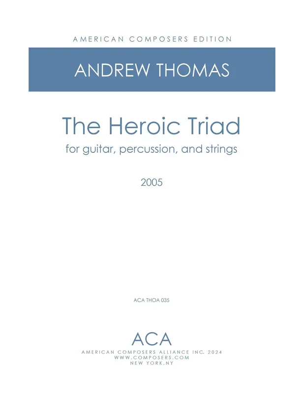 A. Thomas: The Heroic Triad