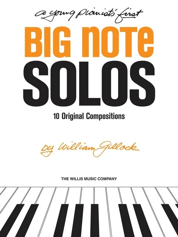 A Young Pianists First Big Note Solos (Softcover Book)