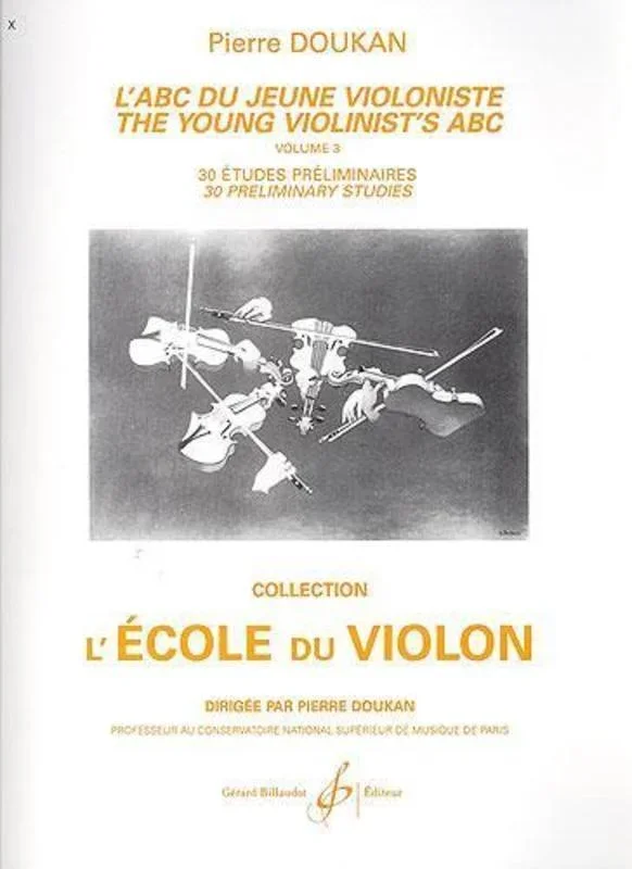 ABC For Young Violinist Book 3 Etudes 30 Prelim (Softcover Book)