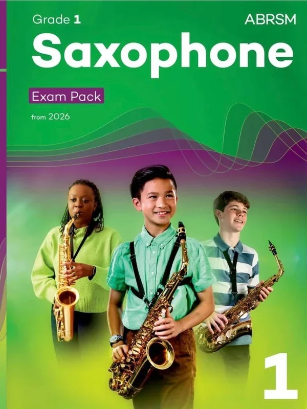 ABRSM Saxophone Exam Pack from 2026 – Grade 1