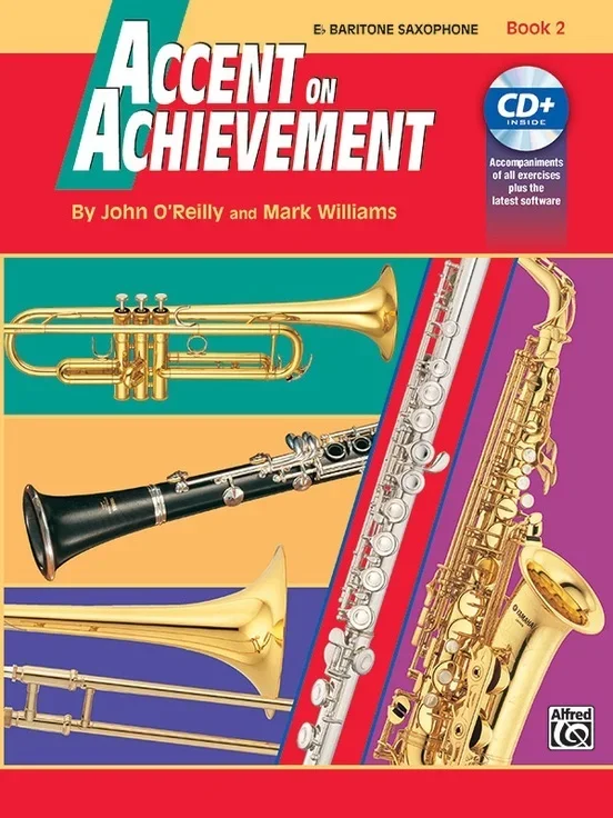 Accent On Achievement Book 2 Eb Baritone Sax Book/CD