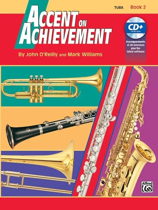 Accent On Achievement Book 2 Tuba Book/CD