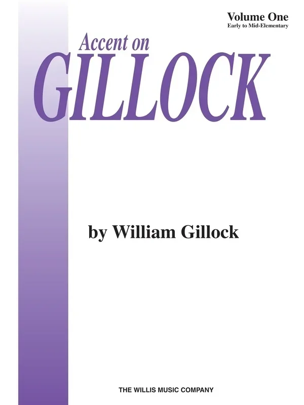 Accent On Gillock Vol 1 (Softcover Book)