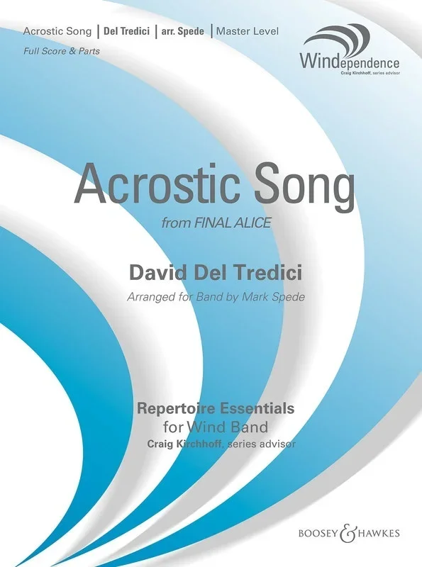 Acrostic Song (From Final Alice) Bhcb4 (Music Score/Parts)