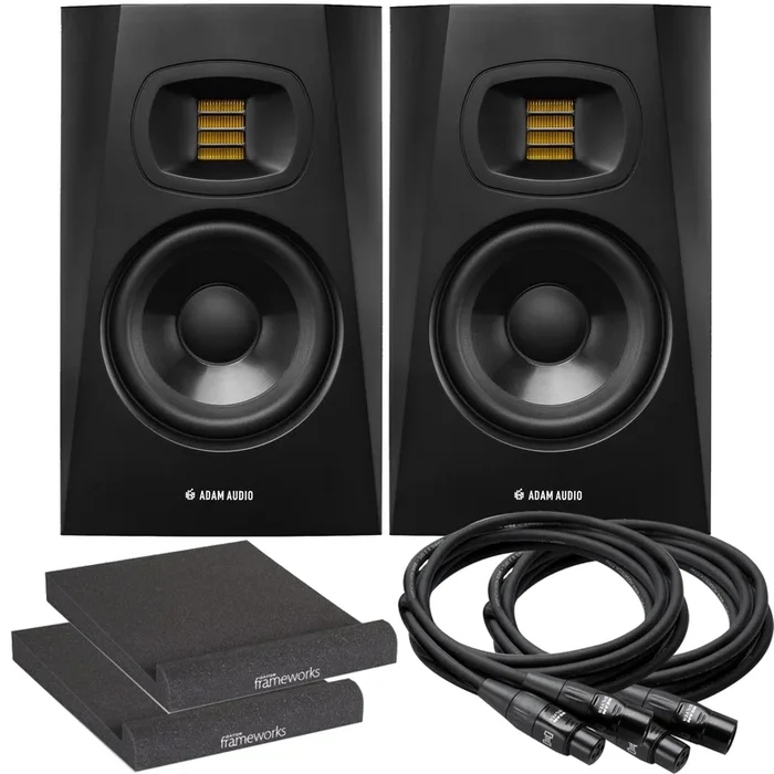ADAM Audio T5V 5″ Active Studio Monitor Speaker STUDIO KIT
