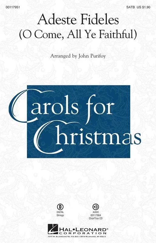 Adeste Fideles ChoirTraxCD (CD Only)