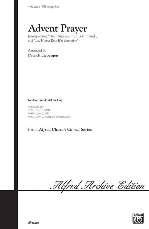 Advent Prayer SATB Arr Liebergen