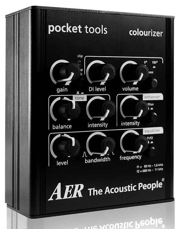 AER Colourizer Pocket Tool Preamp/Direct Box for Line & Mic Input