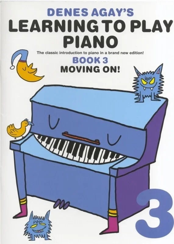 Agay Learning To Play Piano 3 Moving On (Softcover Book)