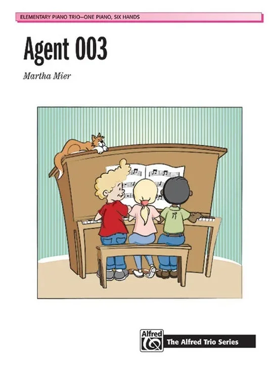 Agent 003 Piano Trio – 1 Piano 6 Hands