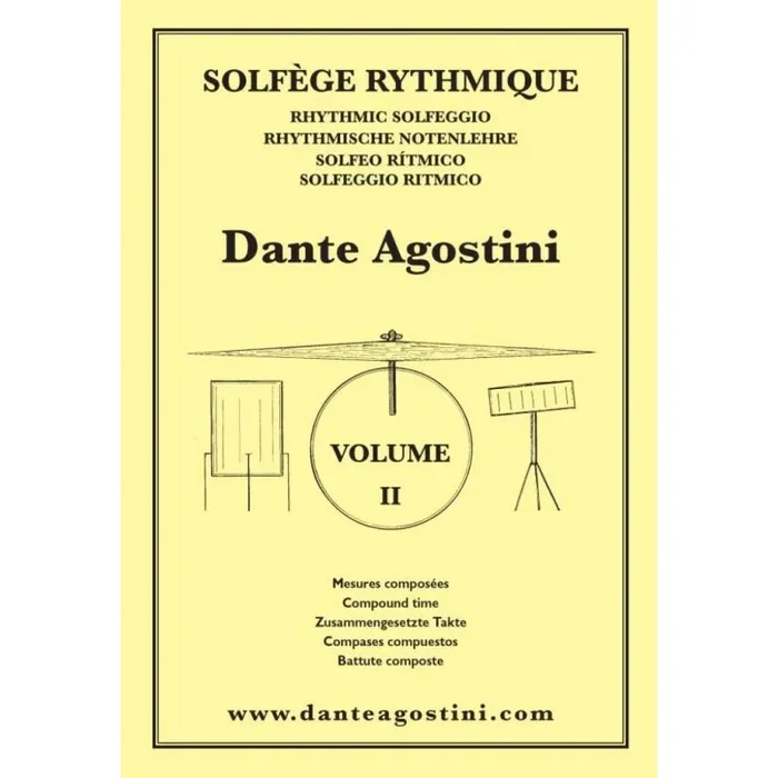 Agostini, Dante – Solfège rythmique – Volume 2