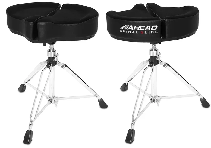 Ahead 18″ Spinal G Saddle Throne w/ Black Cloth Top/Black Sides, Seat Top Only