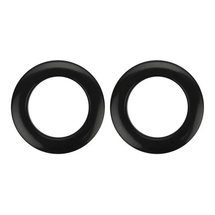 Ahead Bass Drum O’s HBL-2 2inch Hole Port Ring – Black (2 Pack)
