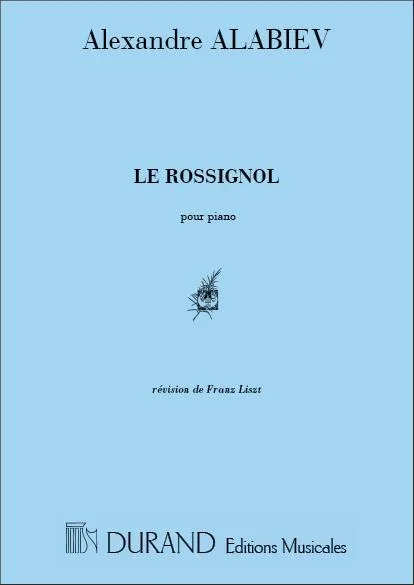 Alabiev: Le Rossignol for Piano (Franz Liszt)