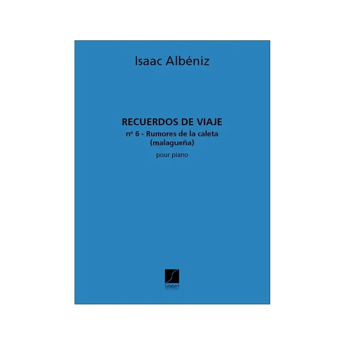 Albéniz, Isaac – Recuerdos De Viaje