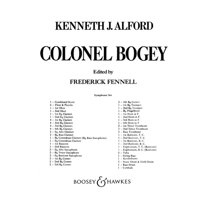 Alford, Kenneth Joseph – Colonel Bogey