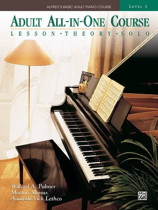 ALFRED 0014540 Alfred’s Basic Adult All-in-One Course, Book 3 [Piano]