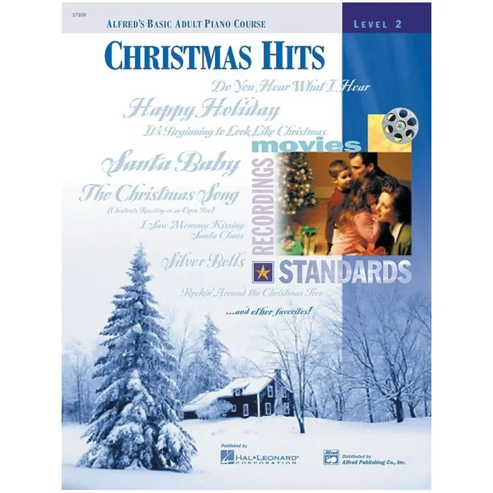 Alfred’s Basic Adult Piano Course: Christmas Hits Book 2